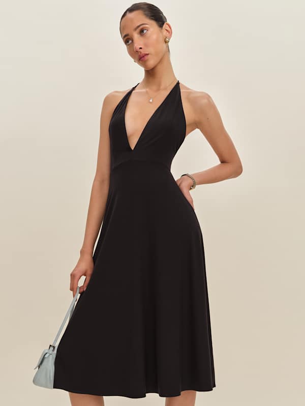 Louie Knit Dress - Black