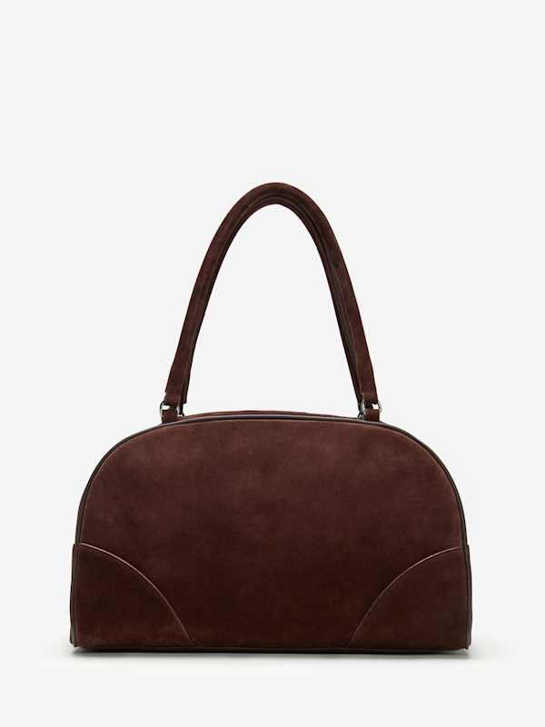 Arianna Bag - Chocolate Suede