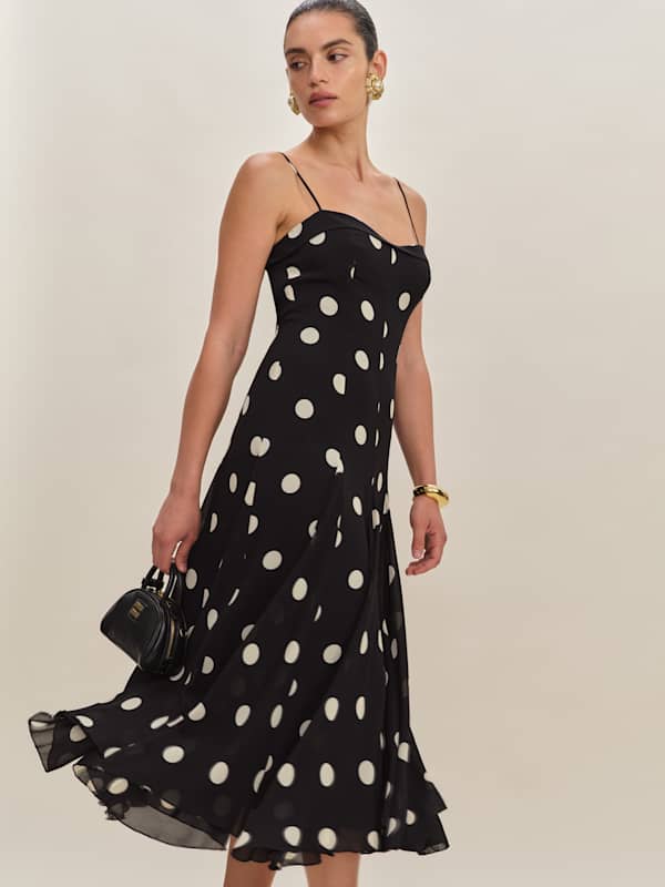 Fredo Dress - Moon Dot